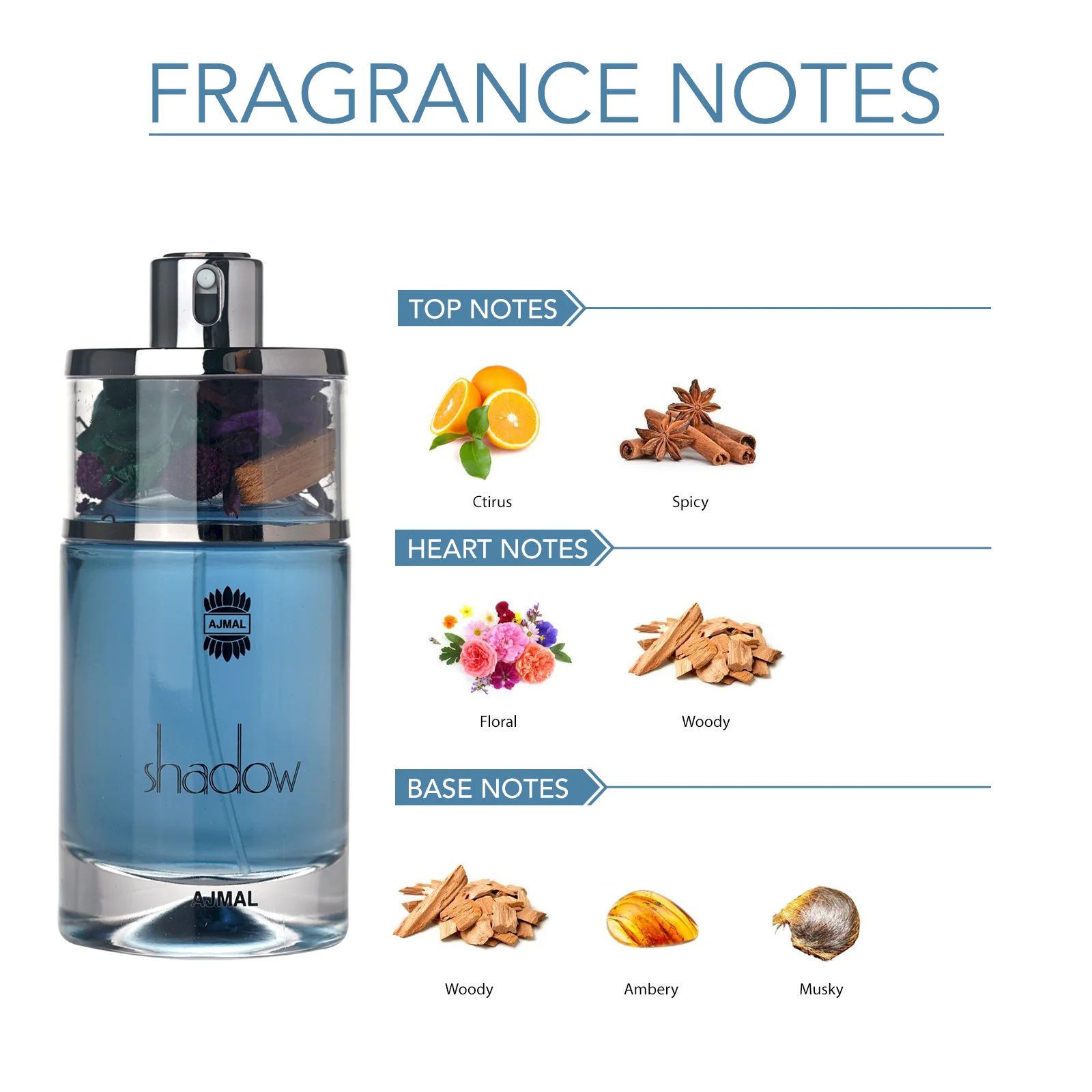 Ajmal Shadow EDP 100ml